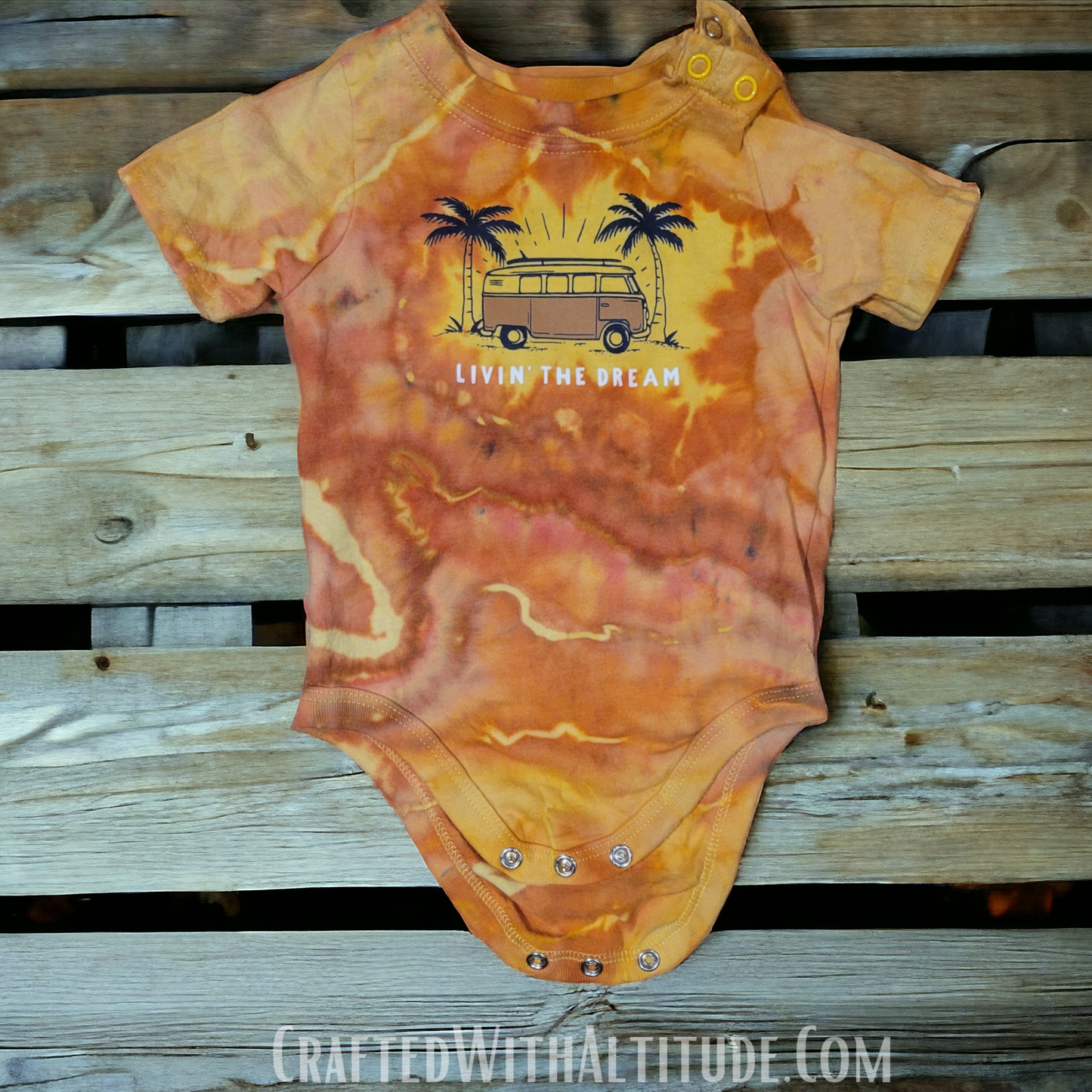 *UPCYCLED* Garanimals onesie 6-9m
